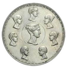 Los rublos de la familia del zar Nicolás I, una rareza de la moneda rusa