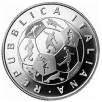 Italia lanza una moneda dedicada al Mundial de Rusia