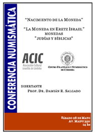 “Nacimiento de la moneda”, conferencia del Dr. Damián R. Salgado