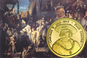 500 Aniversario de la jubilosa entrada de Carlos V en Brujas, Gante, Amberes y Leiden
