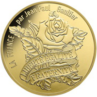 Monedas diseñadas por Jean Paul Gautier
