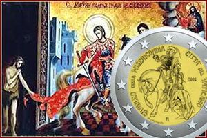 “Jubileo de la Misericordia”: San Martín de Tours en 2 euros Vaticano