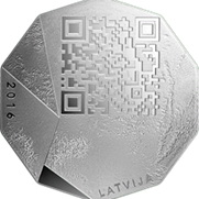 Código QR con mensaje para empresarios letones