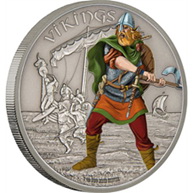 Vikingos en “Guerreros de la Historia” de Niue