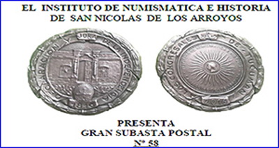 En octubre Subasta Postal nº 58
