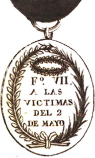 La Medalla de las Víctimas del Dos de Mayo de 1808