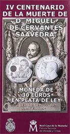 Carterita para el IV Centenario de la Muerte de Cervantes