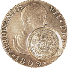 La circulacin de la moneda espaola en Brasil