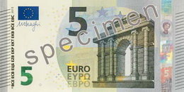 El nuevo billete de 5 euros en circulación