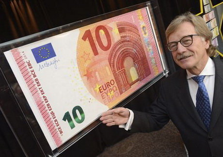 Presentado en Fráncfort el nuevo billete de 10 euro de la Serie “Europa” que se pondrá en circulación el 23 de septiembre